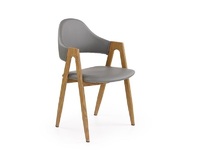 Krzesła - Krzesło K247 popielaty
