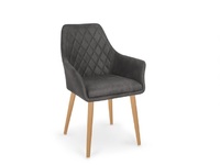 Krzesła - Krzesło K287 ciemny brąz