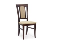 Krzesła - Krzesło KONRAD ciemny orzech