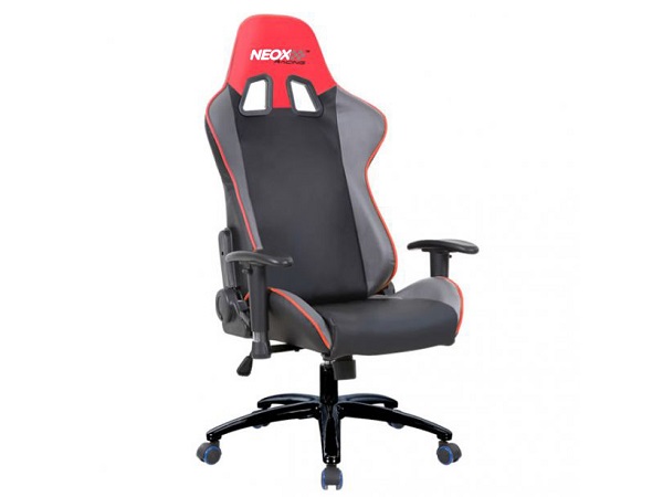 Fotel dla gracza Neox - HD.118 Fuel - Czarno-Szary-1