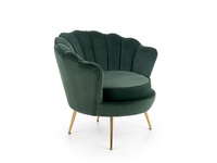 Fotele - Fotel AMORINITO ciemny zielony