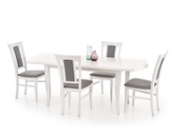 Stoły - Stół FRYDERYK 160-240 biały