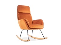 Fotele - Fotel bujany Hoover Velvet