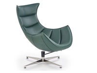 Fotele - Fotel LUXOR ciemny zielony