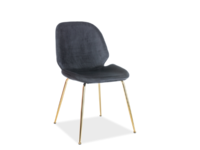 Krzesła - Krzesło Adrien Velvet