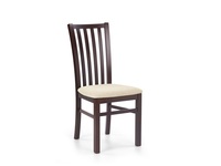 Krzesła - Krzesło GERARD 7 ciemny orzech